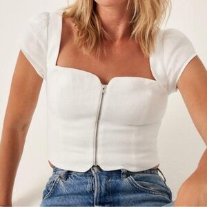 Reformation Marin Line Top